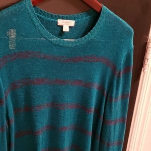 Mens Saks Fifth Avenue Sweater Striped